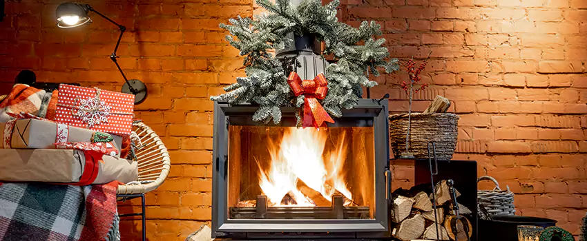 Travis Industries Linear Gas Fireplace Installation in Perrysburg, Ohio