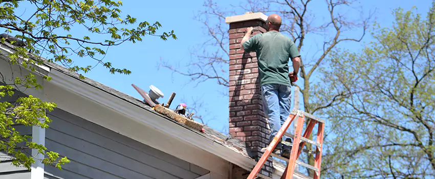 Vinyl and PVC Chimney Flashing Installation in Perrysburg, OH