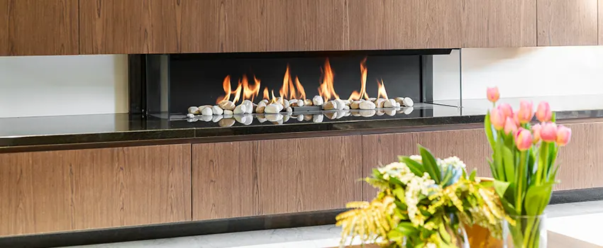 Double-height Fireplace Design Refurbishment in Perrysburg, Ohio