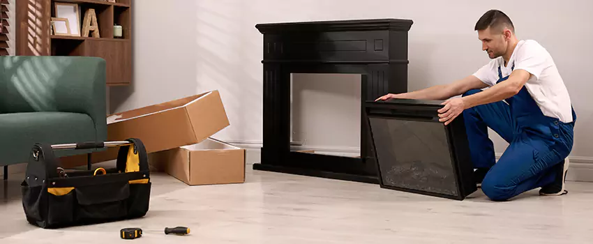 Old Rusted Metal Fireplace Repair And Replacement in Perrysburg, OH